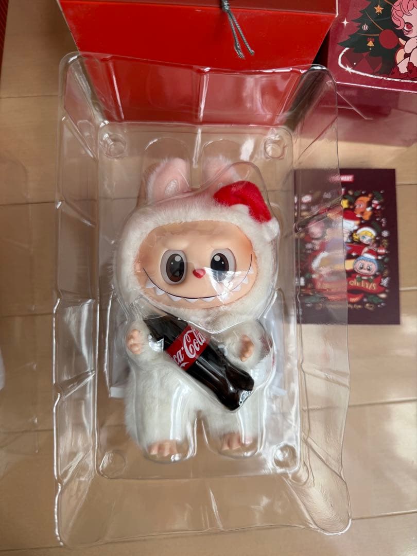 [新品未使用品]POPMART コカコーラ ラブブ ビンと缶セットノベルティ付き