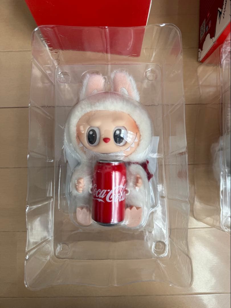 [新品未使用品]POPMART コカコーラ ラブブ ビンと缶セットノベルティ付き