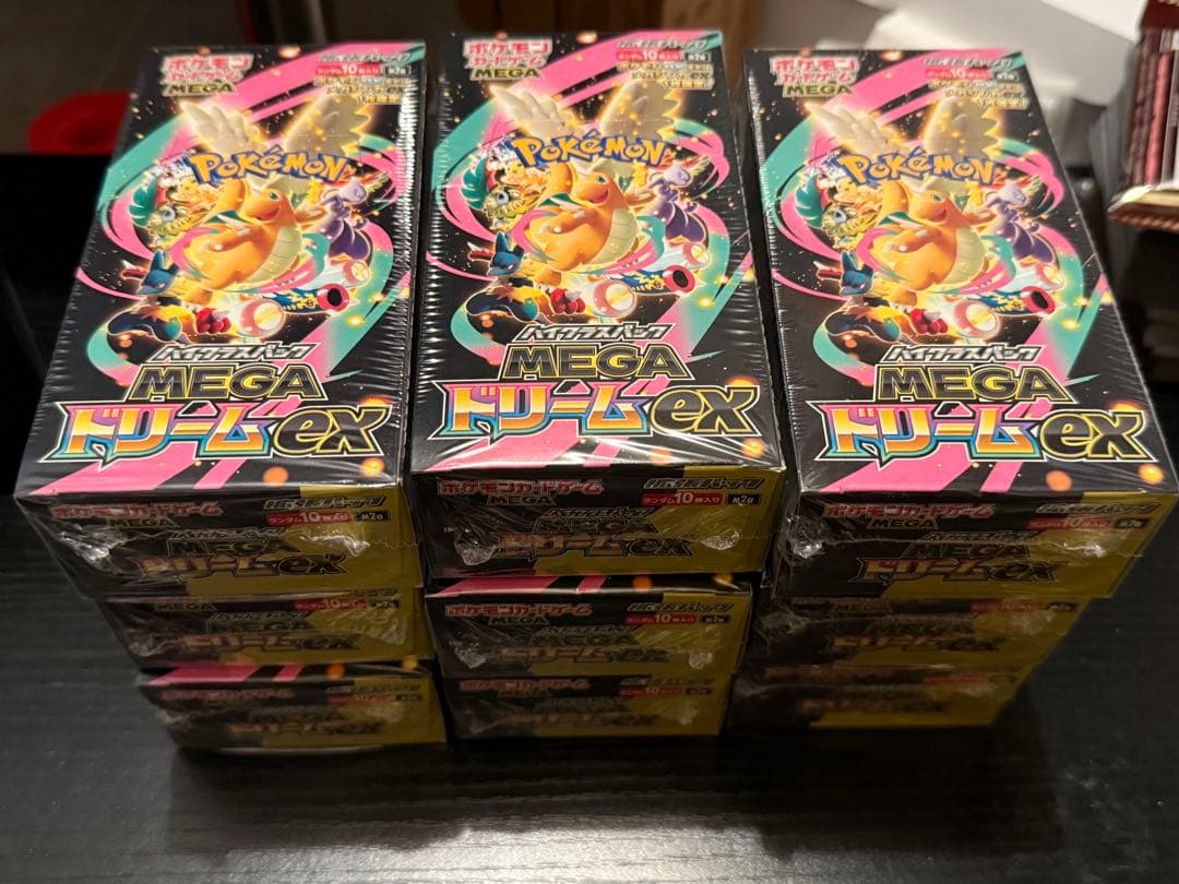 MEGAドリームex 9box 公式シュリンク付き ポケモンカード