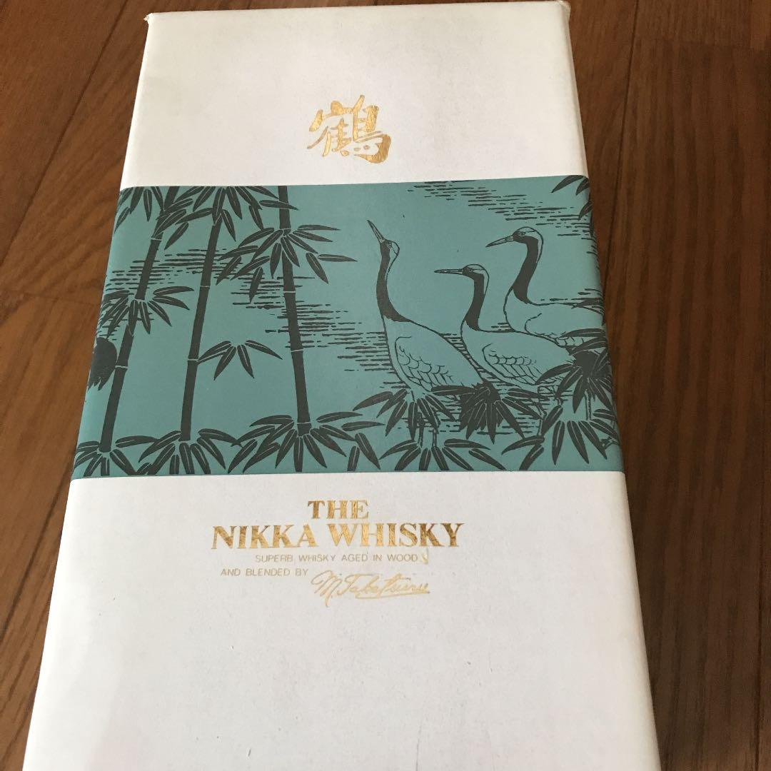 ニッカウイスキー鶴箱付きノリタケ製陶磁器未開封