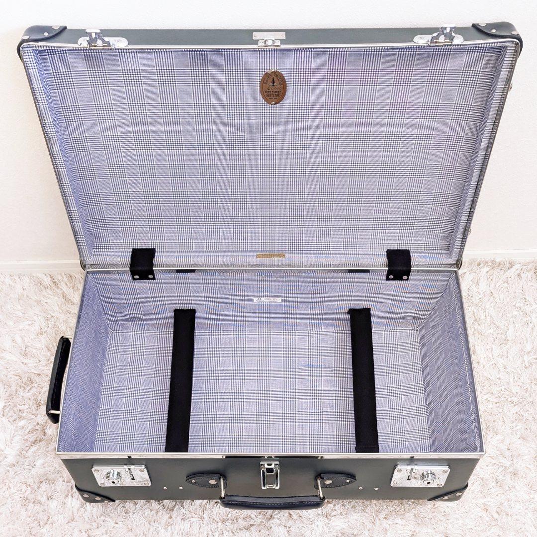 希少★極美品SHIPS×グローブトロッター26インチ２輪トロリースーツケース中古