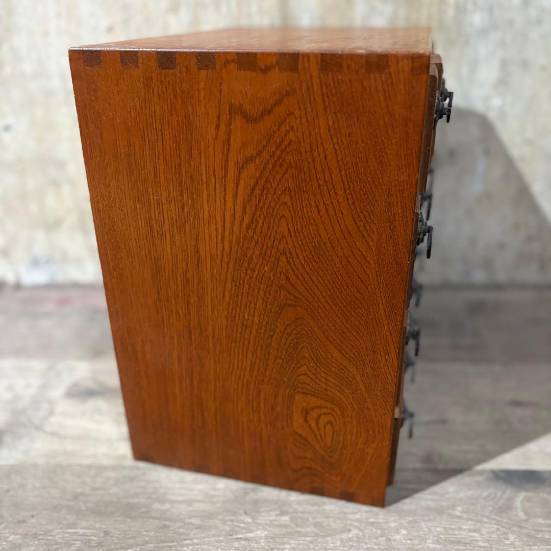 薬箪笥　小抽斗　小引き出し　9杯　ヴィンテージ　現状品