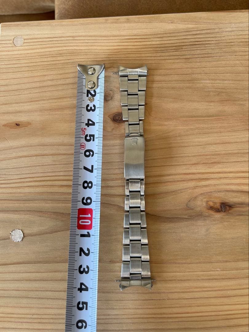 ロレックス ROLEX 3連巻き込みブレス 19mm 11コマ