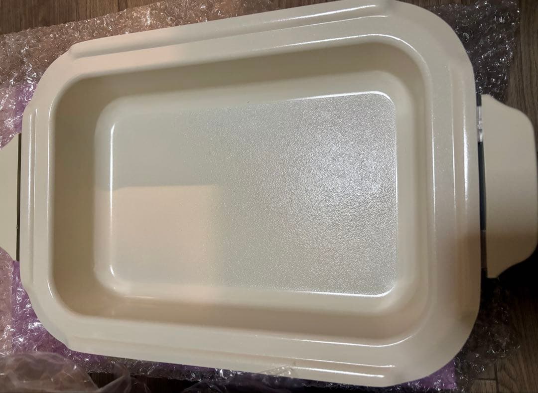 BRUNO コンパクトホットプレート　セラミックコート鍋　2点セット