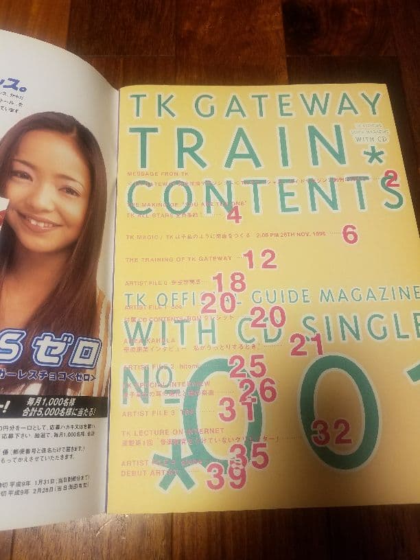 レア❕安室奈美恵も掲載　TK ファミリー　オフィシャルブック