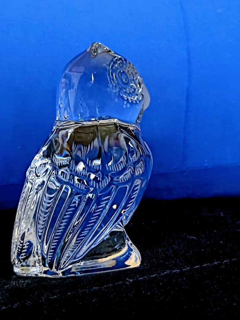 [希少品]マイセン クリスタル フクロウ 置物