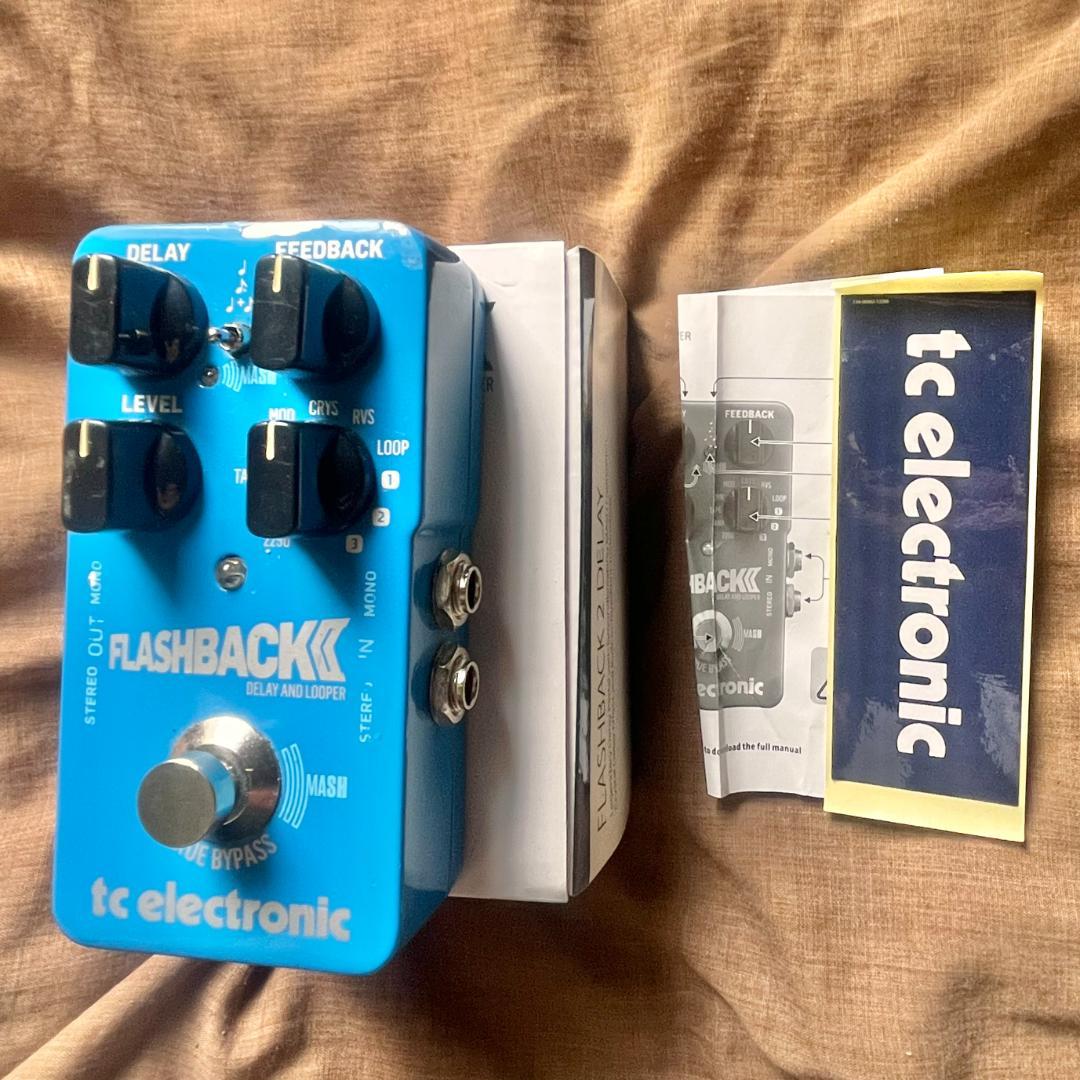 tc electronic FLASHBACK 2　ディレイとルーパー　MASH