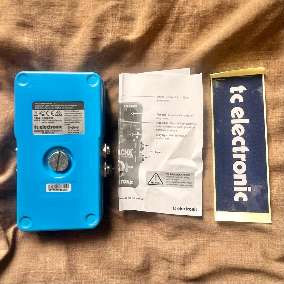 tc electronic FLASHBACK 2　ディレイとルーパー　MASH