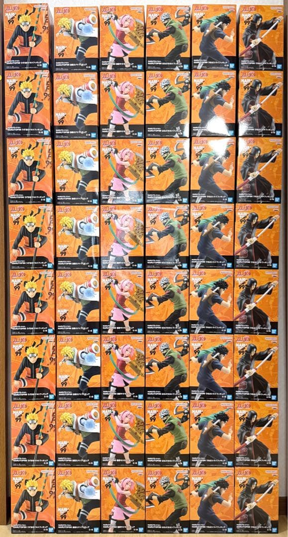【匿名配送】NARUTO NARUTOP99 フィギュア 48点