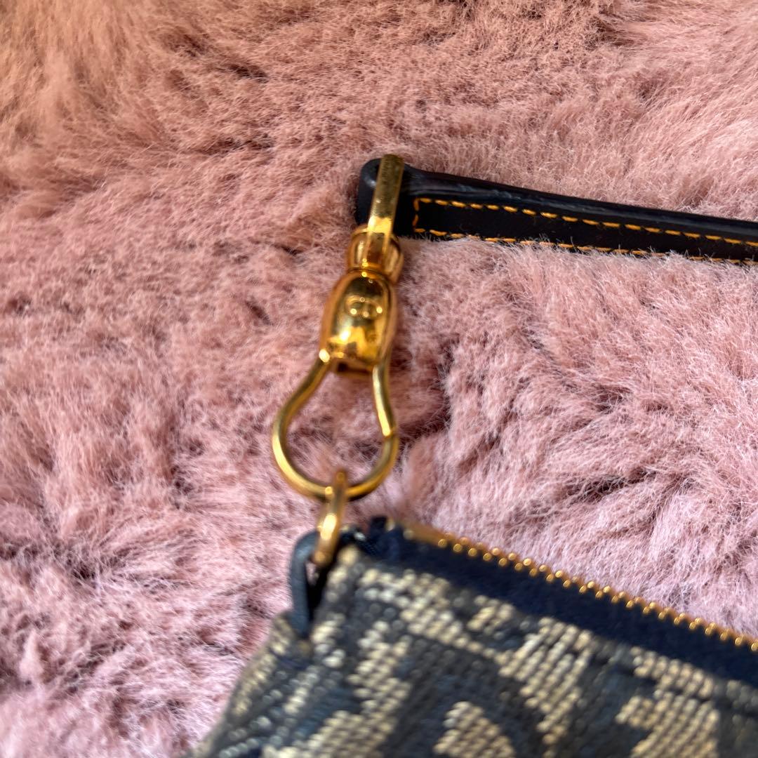 【直営店購入】Christian Dior ショルダーバッグ ダークブルー