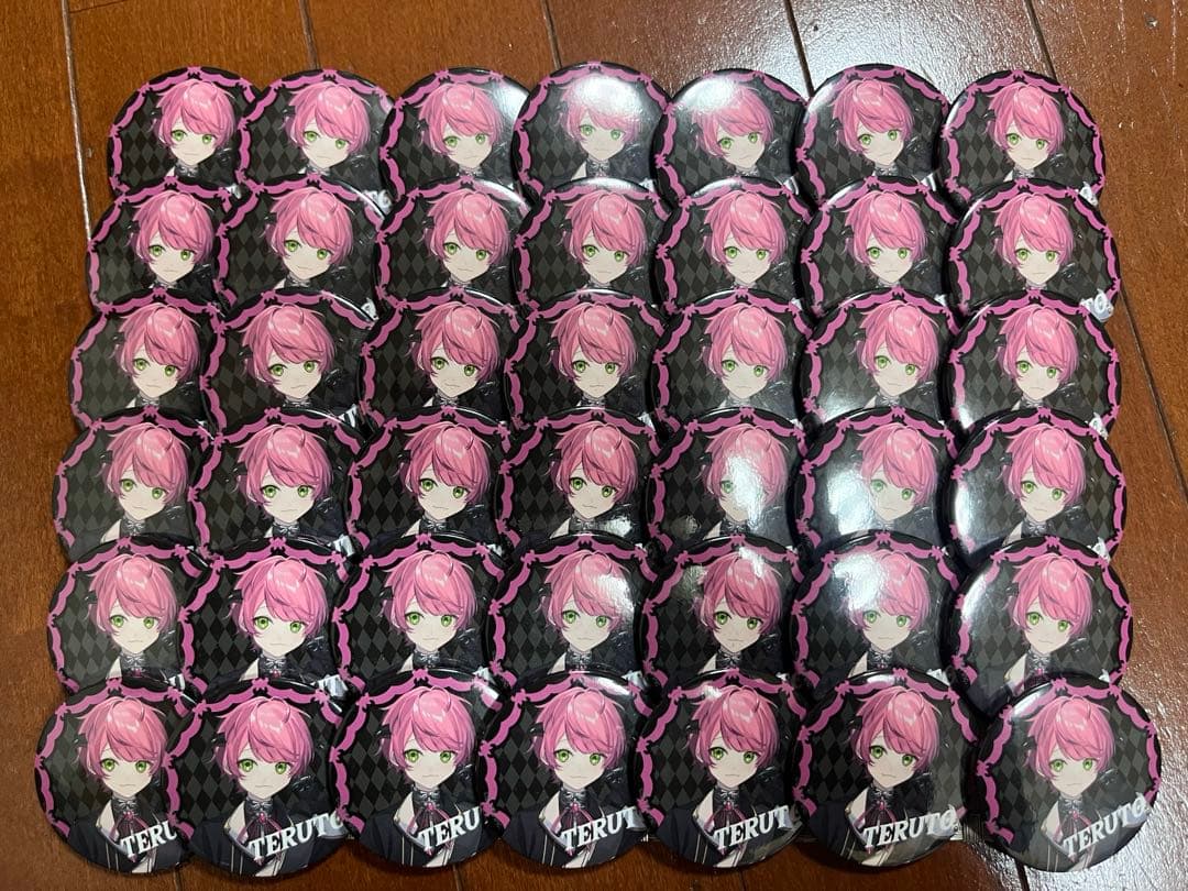 騎士A 騎士X てるとくん 23ハロウィン等身缶バッジ