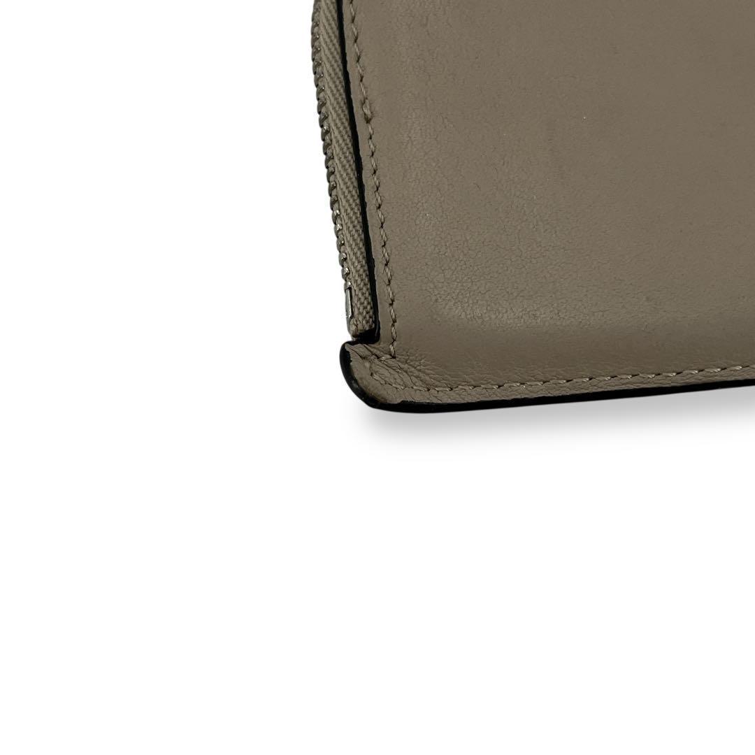 ロエベ　フラグメントケース　アナグラム　ケース　カードケース　レザー　刻印