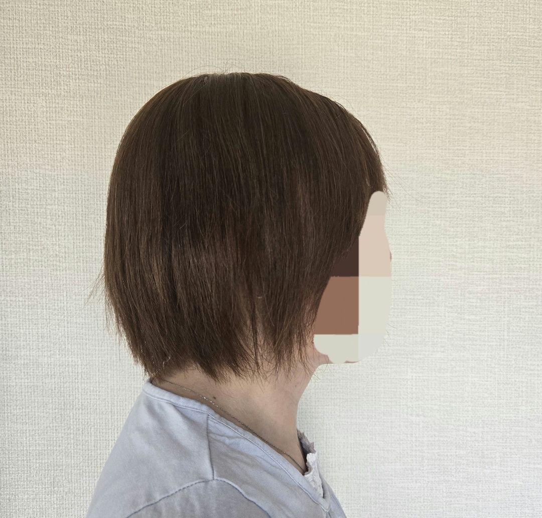 miimama♡です。 百合子ウィッグ　ブラウン　ゆりこ　レース　ショート