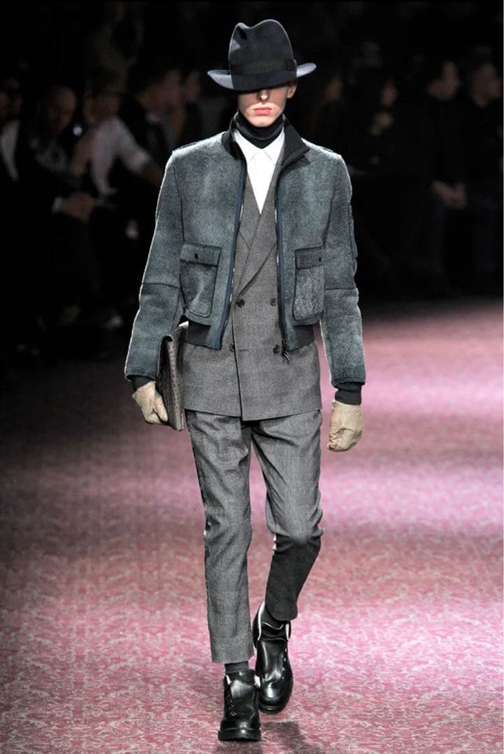 【ルカ期】LANVIN ランバン レザージャケット　アーカイブ2011AW