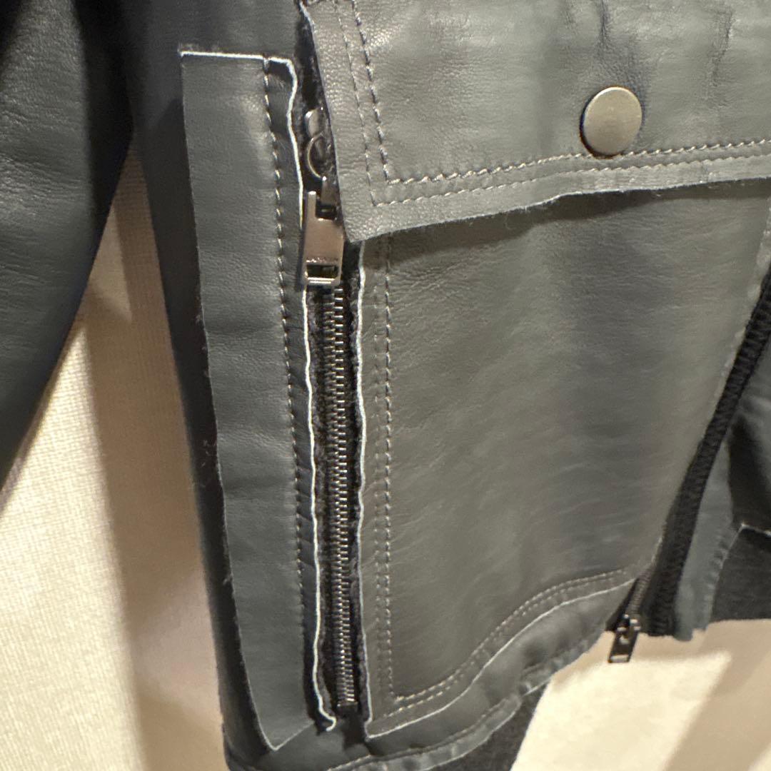 【ルカ期】LANVIN ランバン レザージャケット　アーカイブ2011AW