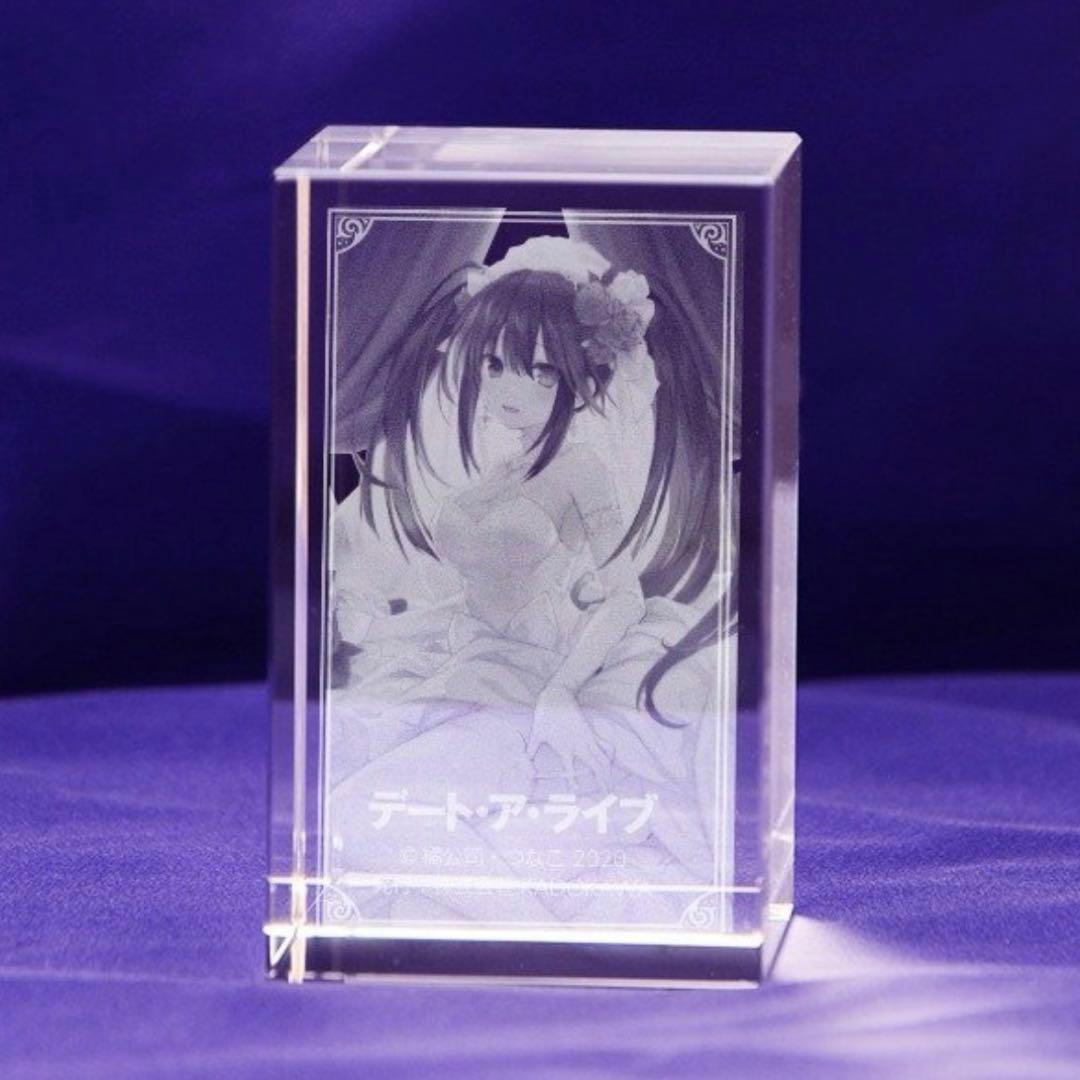 [新品] 3Dクリスタル 時崎狂三 ウェディングドレスVer.