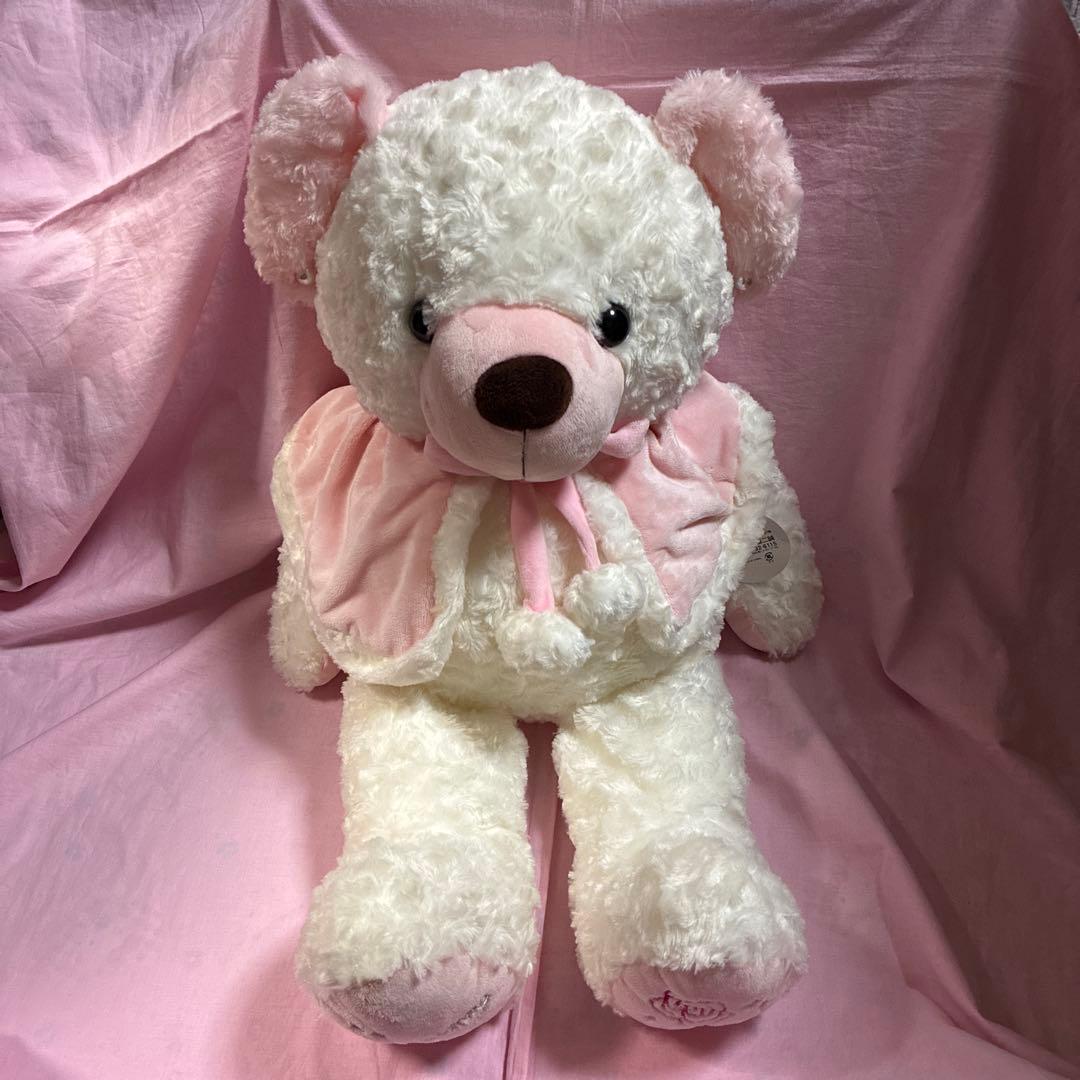 ご当地ベア　広島　山陽自動車道福山SA 福山薔薇　Lサイズ　ぬいぐるみ