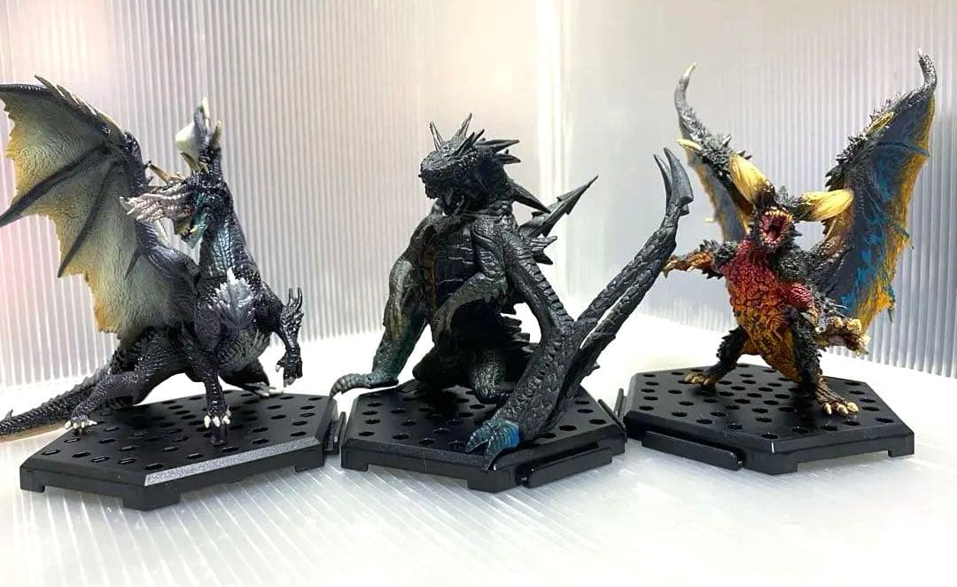 モンハン　フィギュアビルダー　ゴグマジオス　アルバトリオン　ネルギガンテ　セット