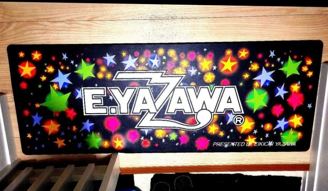 E.YAZAWA 矢沢永吉/新品未使用品レインボーキッチンマット