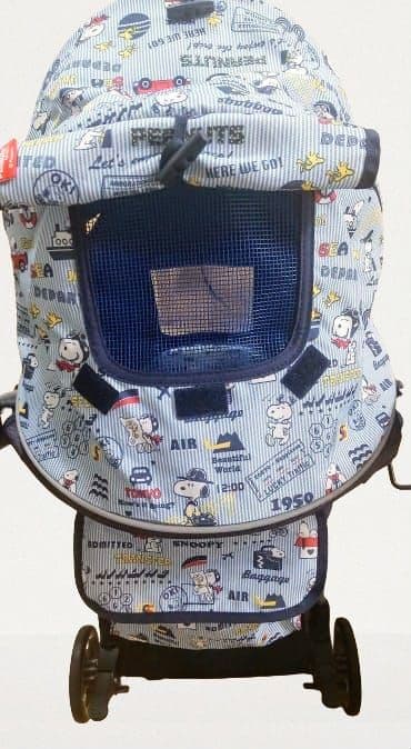 ペットカート スヌーピー柄 - 良い状態