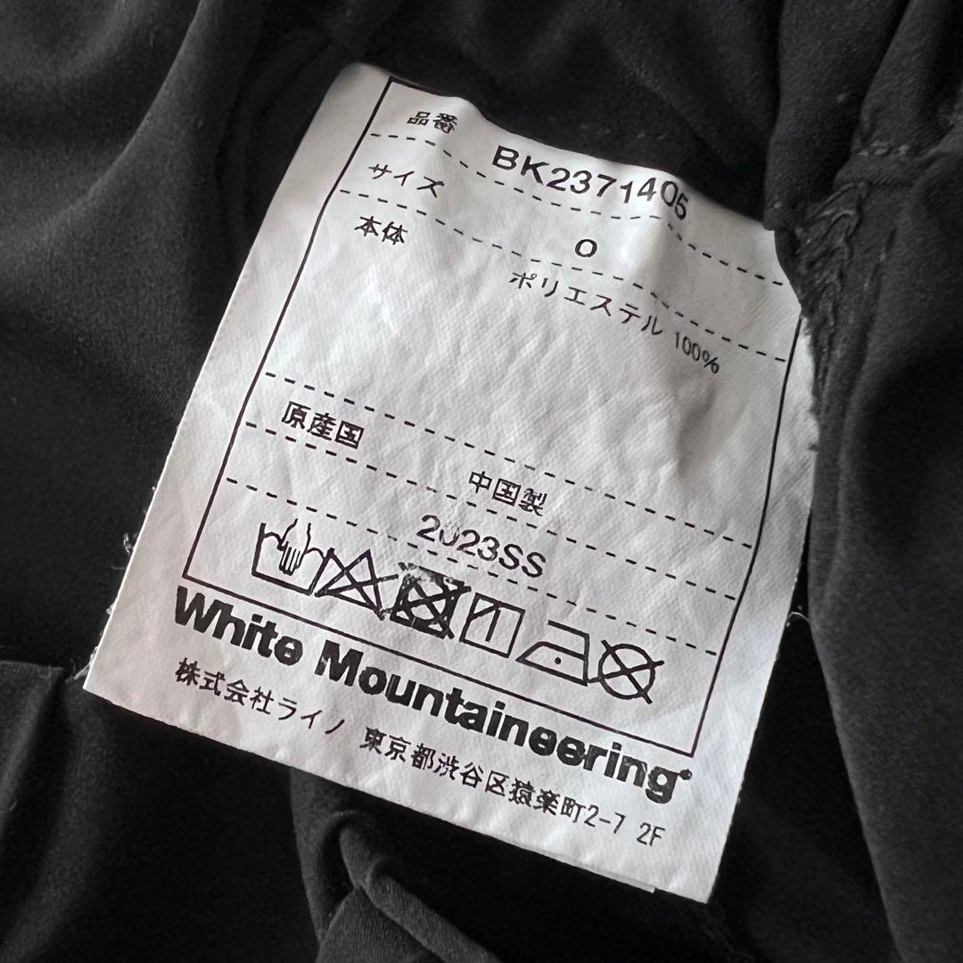 BLK White Mountaineering 23SS サルエルパンツ 0