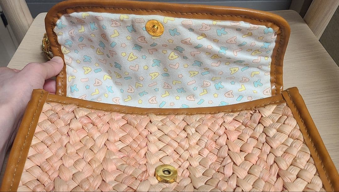 Kiki & Lala 編み込みショルダーバッグ