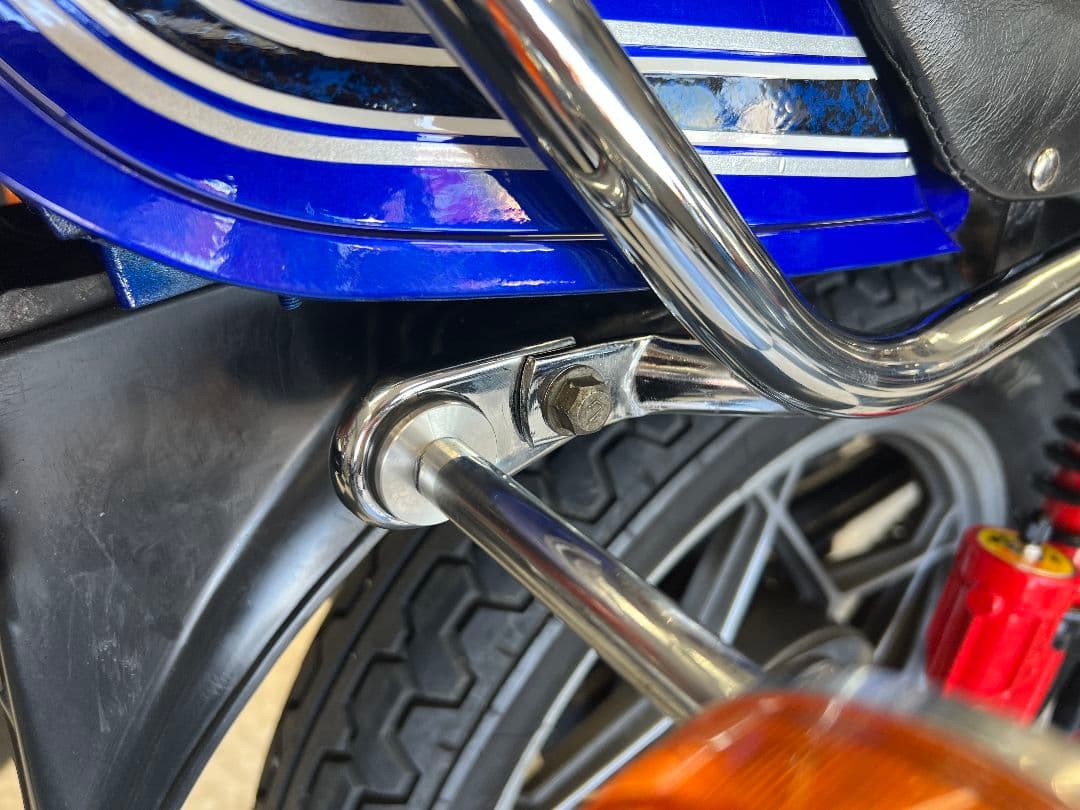 GS400 リアウインカーステーメッキ2個セット送料込み