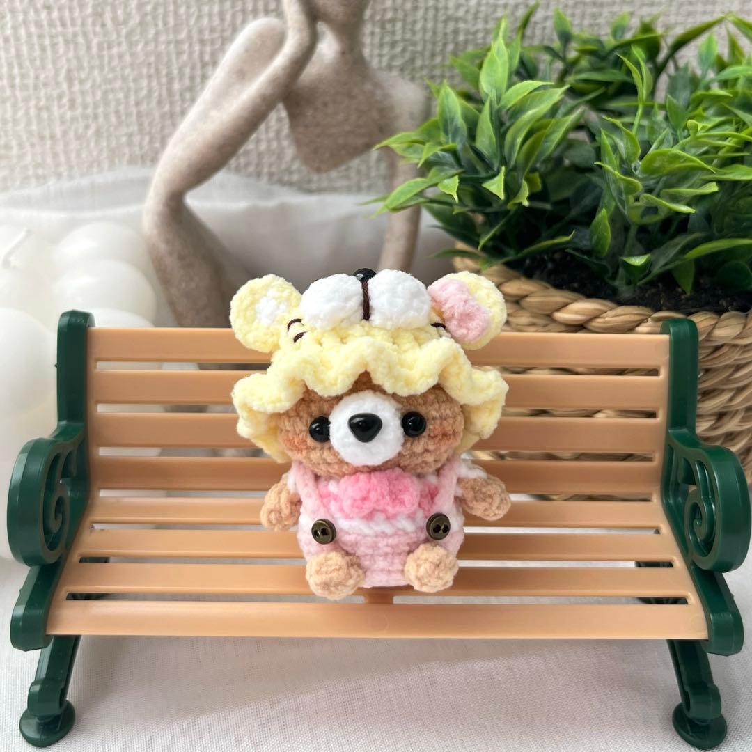 Eアカウント あみぐるみ　ぬいぐるみ　編み物　 　あひる