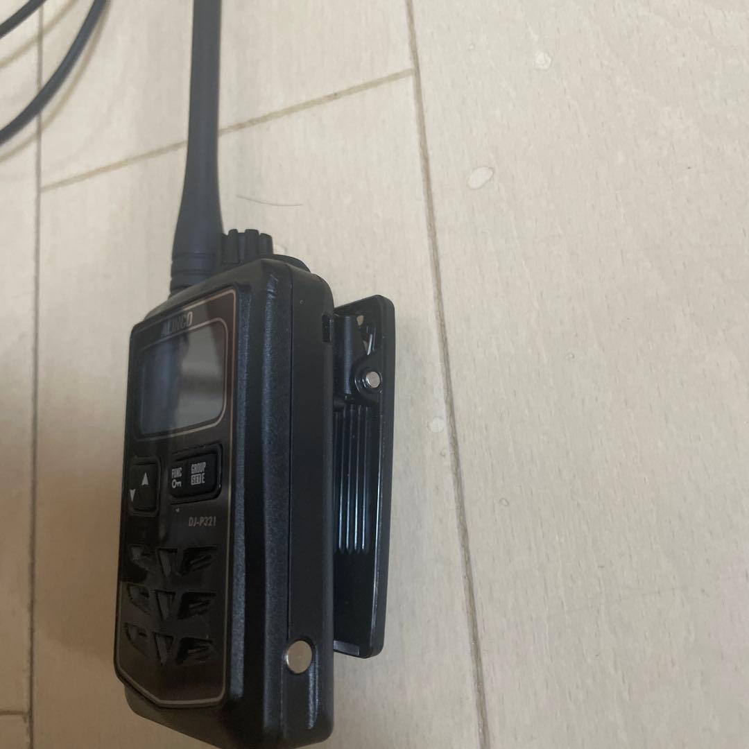 ALINCO DJ-P321BL アルインコ 特省トランシーバー　ヘッドセット