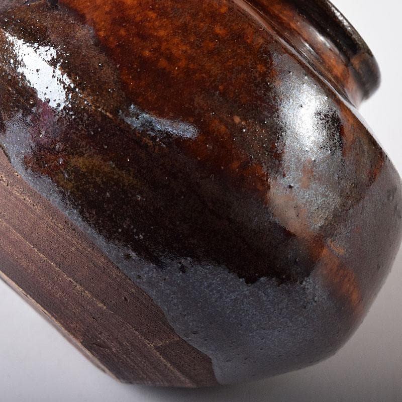 茶道具　瀬戸焼　古瀬戸　茶入　時代箱付　V　8247