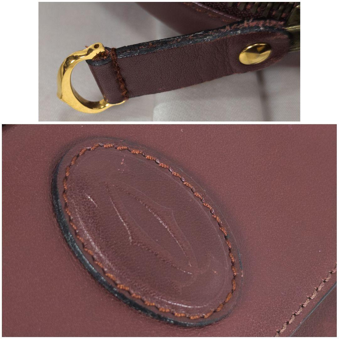 Cartier カルティエ マストライン ショルダーバッグ 保存袋付き