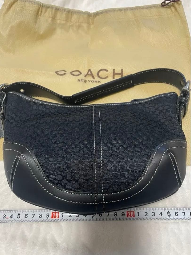 COACH 黒 ショルダーバッグ
