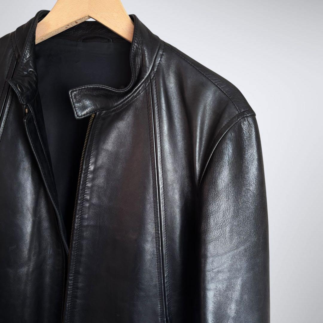 伊製希少giulianoFujiwaraホースハイド48馬革LAMPOアーカイブ