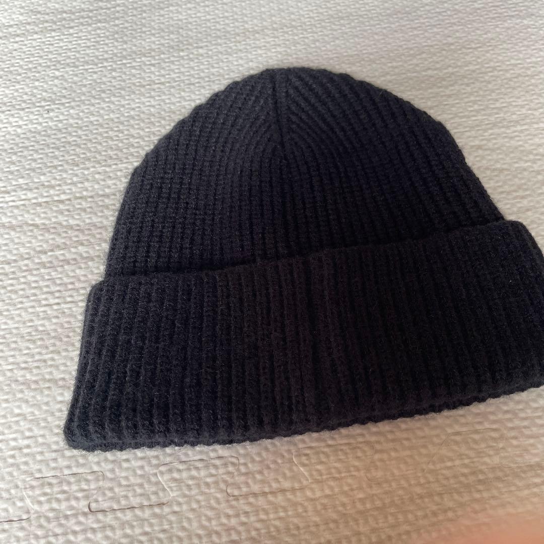 CELINE ブラック ニット帽