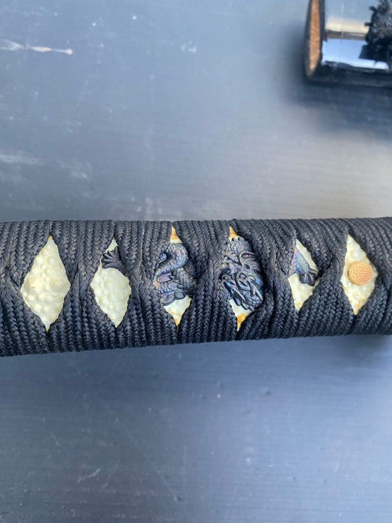 【鞘希少柄‼️】日本刀模造刀　大刀小刀台座セット