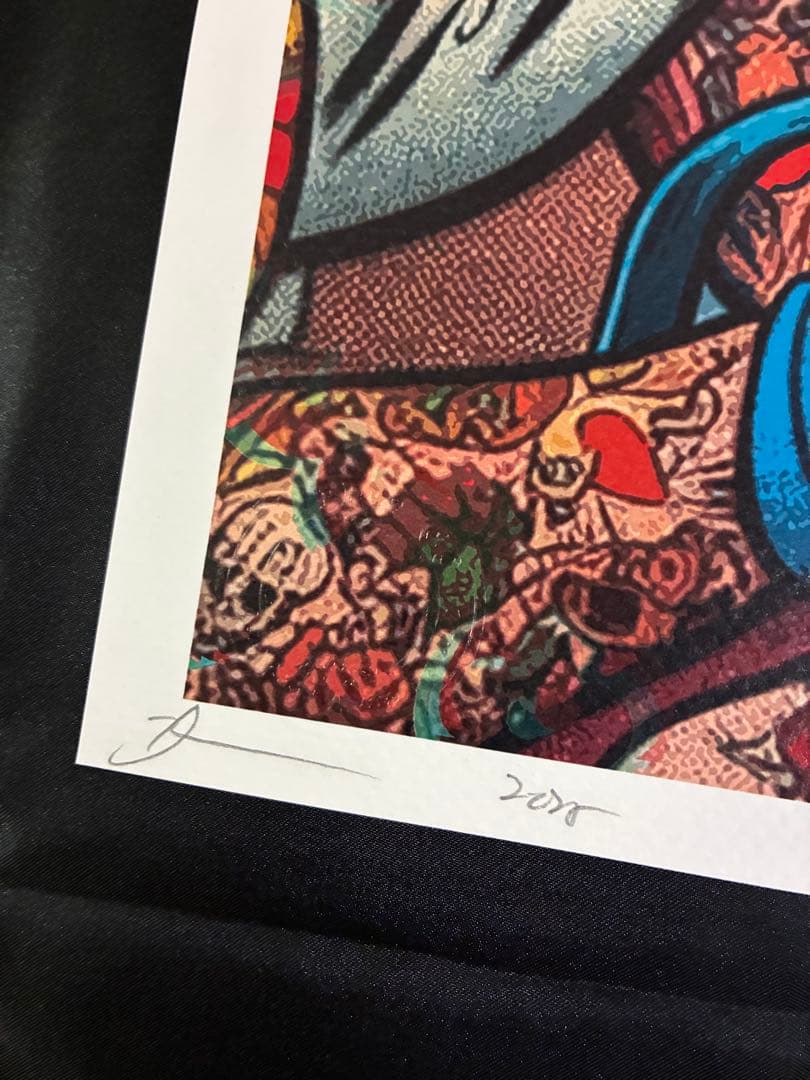 ✴︎世界限定100枚✴︎ DEATH NYC 現代アート ポスター GIR03