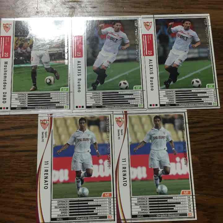 WCCF セビージャ 白カード 大放出！