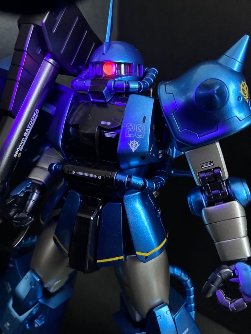 ＭＧ ロバート・ギリアム専用ザクⅡ ガンプラ 高機動型ザクⅡ ガンプラ完成品