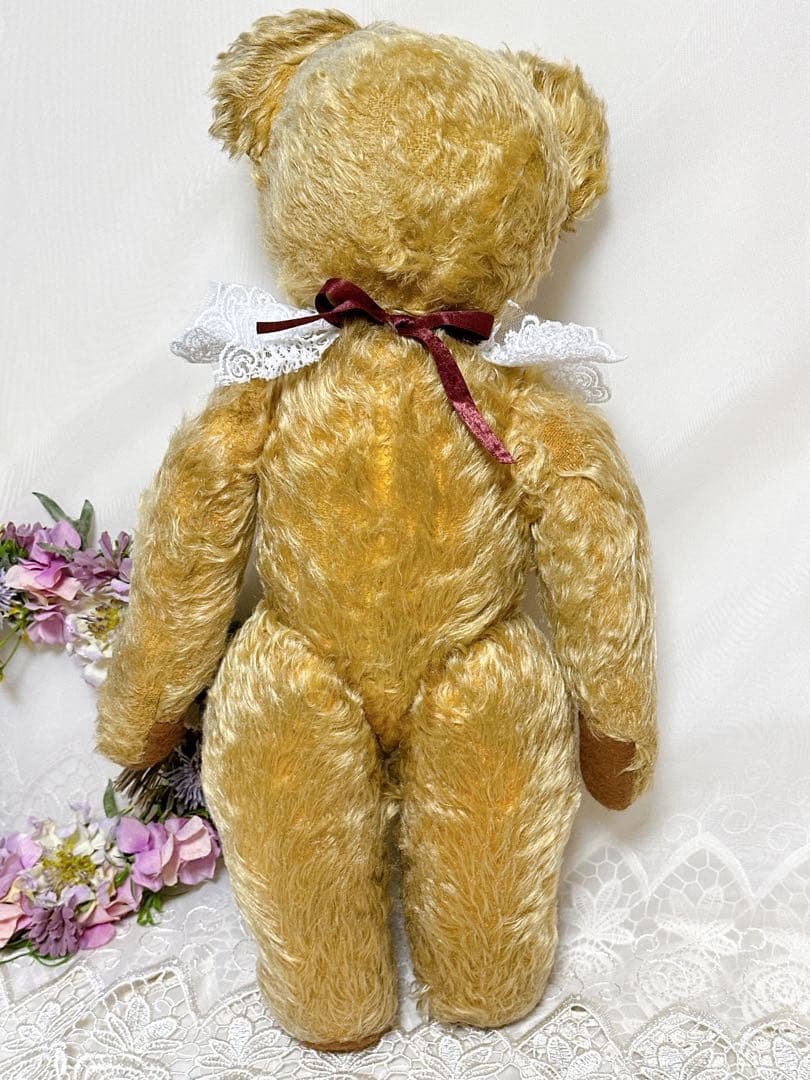 ❤️美形❤️大きめチャドバレーベア　1940's アンティークベア　テディベア