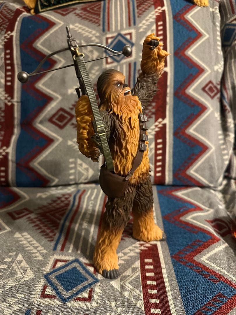 チューバッカ フィギュア クロスボウ付き