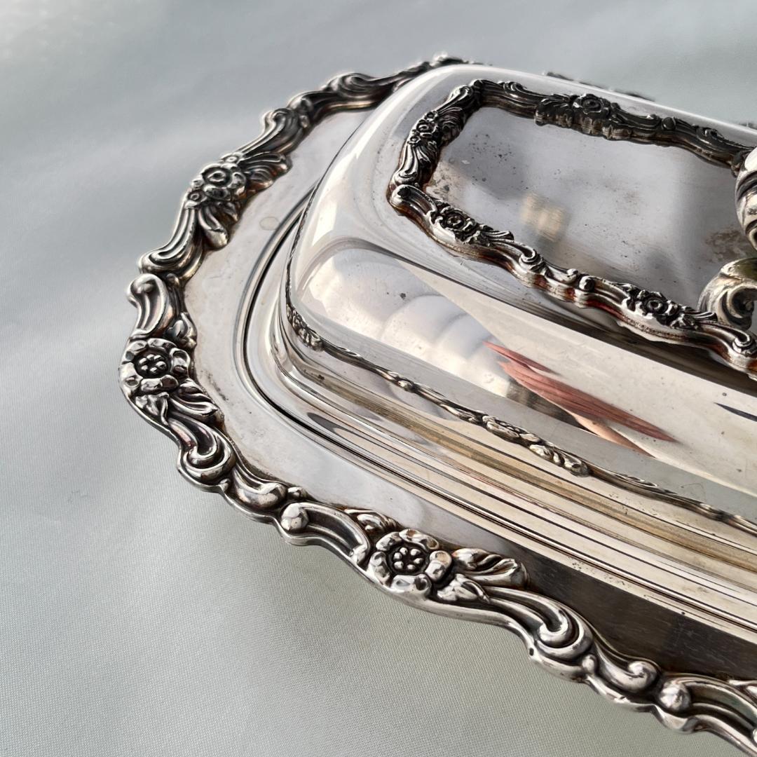 【WM.A. Rogers】バターディッシュ / ブレットサーバー