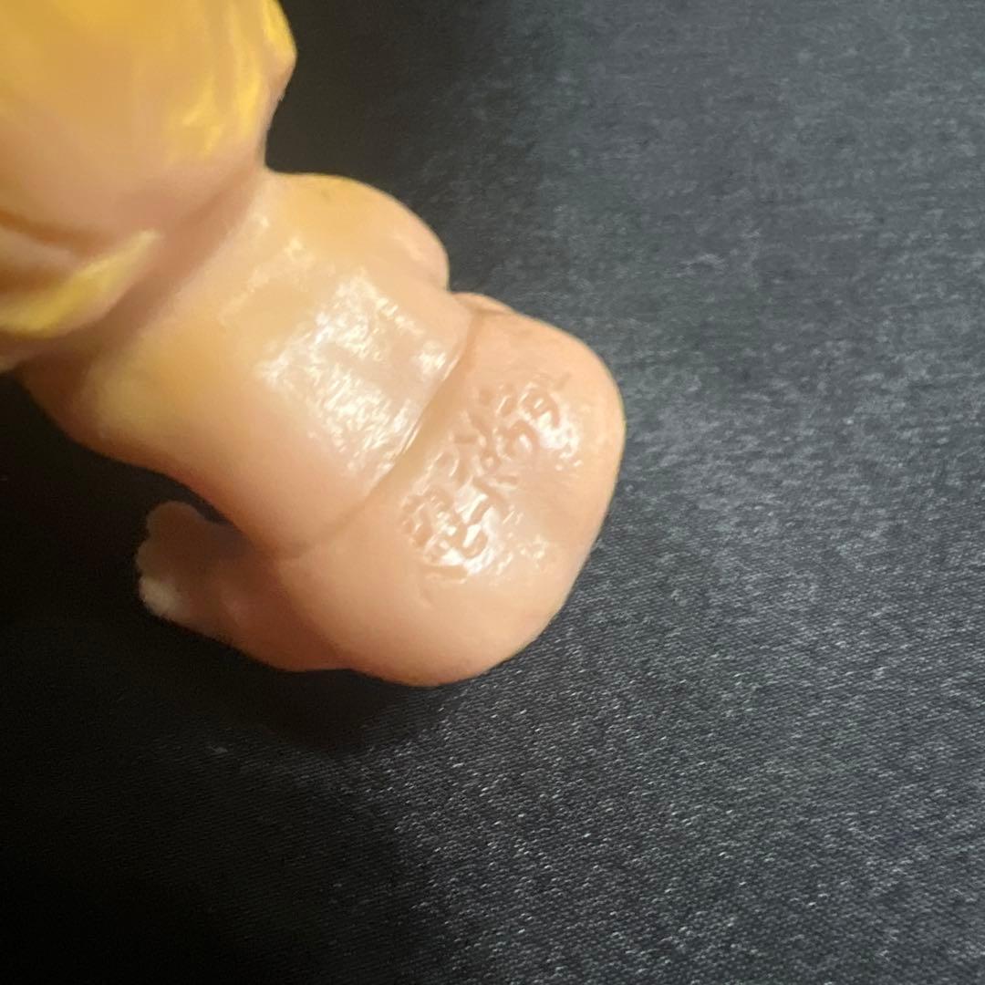 ジョンソンベビーパウダーソフビ　指人形　昭和レトロ　激レア　企業物