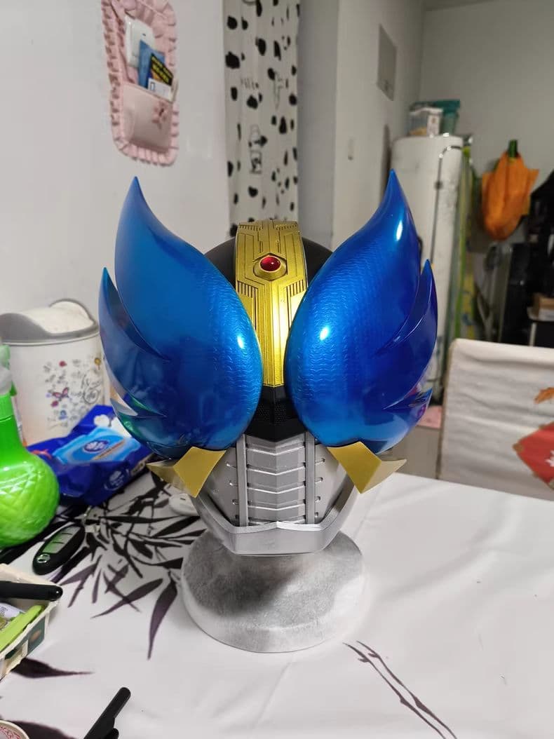 仮面ライダー電王 聖翼フォーム 1/1 大人着用マスク 特撮コスプレ 高精密再現