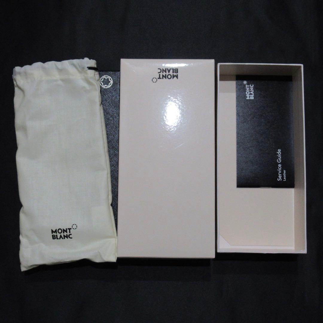 モンブラン ペンケース ペンポーチ マイスターシュテュック ブラック 2本用