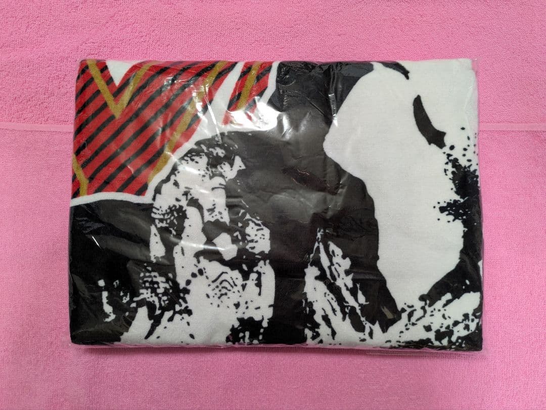 矢沢永吉　スペシャルビーチタオル　ROCK IS シルエット