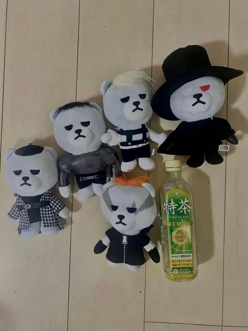 BIGBANG MONSTER verぬいぐるみ 5体セット（約18〜22cm）