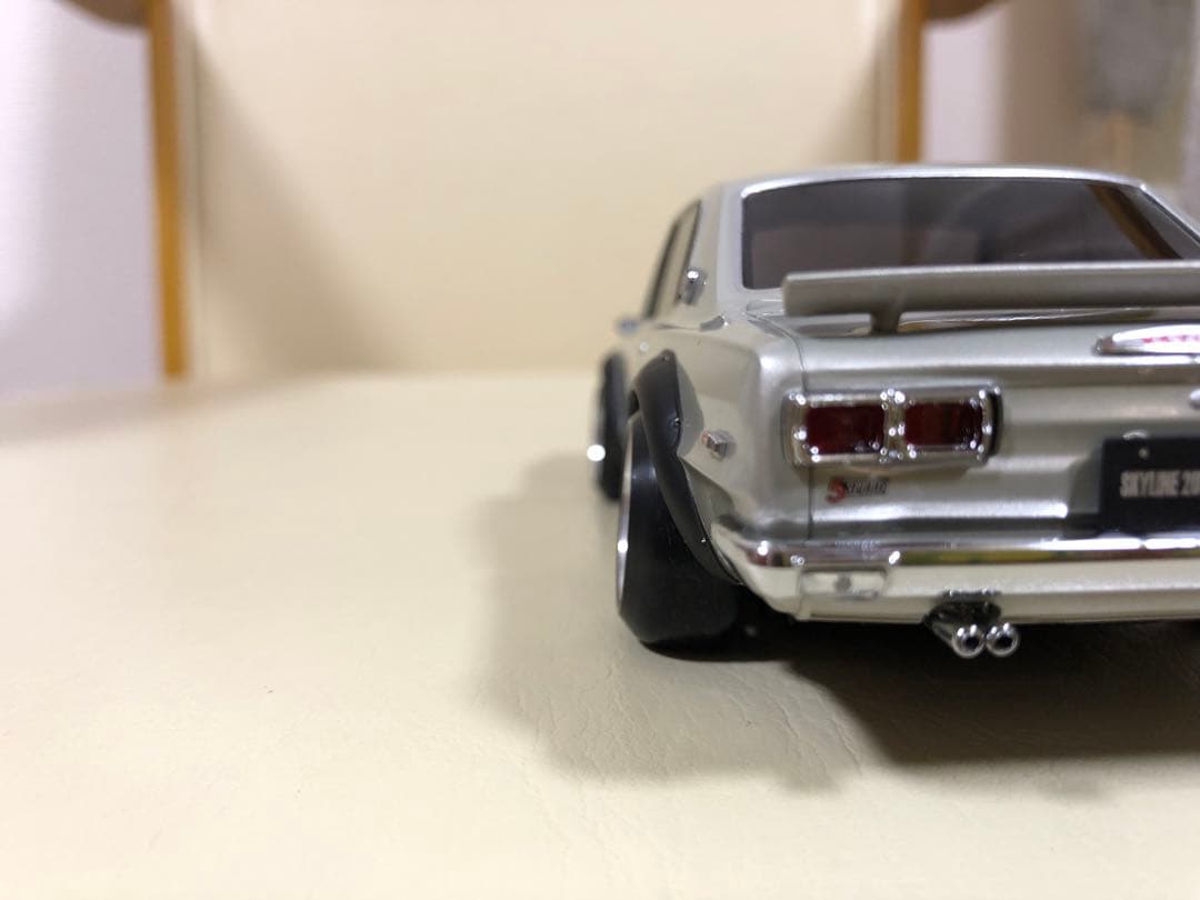 美品！ミニッツAWDハコスカ！希少ロンシャンホイール付き！