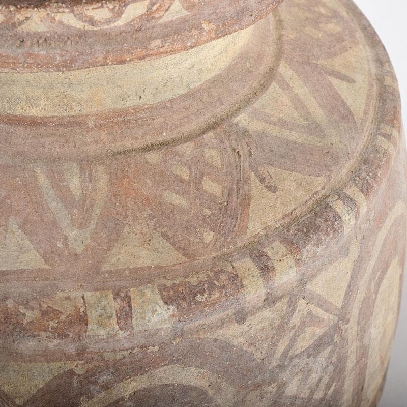 タイ古陶磁　バンチェン土器　アンダーソン土器　彩文土器　蓋壷　C　R8636B