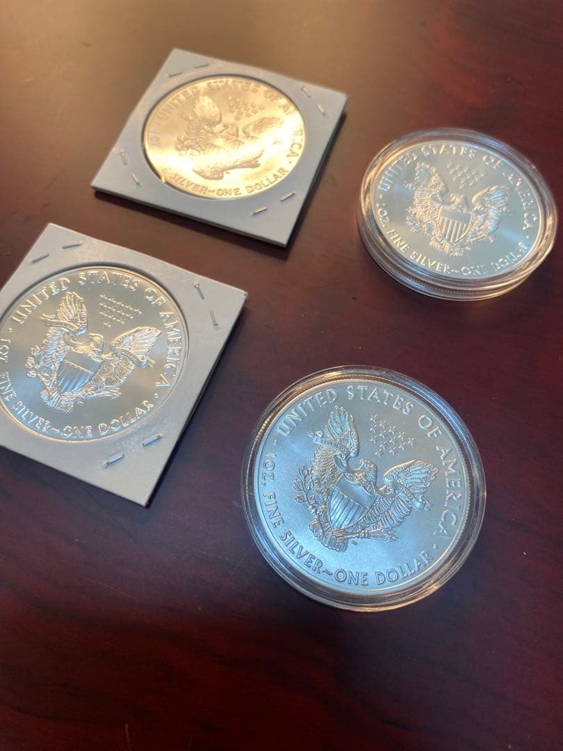 PCGS NCG アンティーク　銀貨　イーグル銀貨