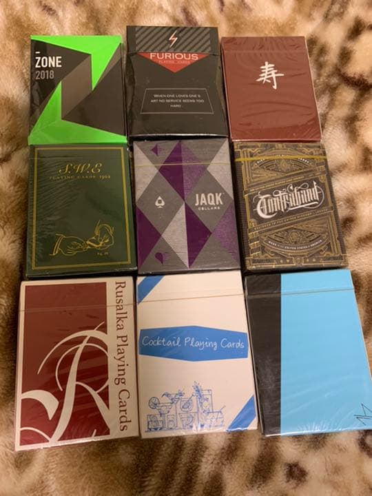 デックまとめ売り　新品未開封　デック　マジック　トランプ　手品　フラリッシュ